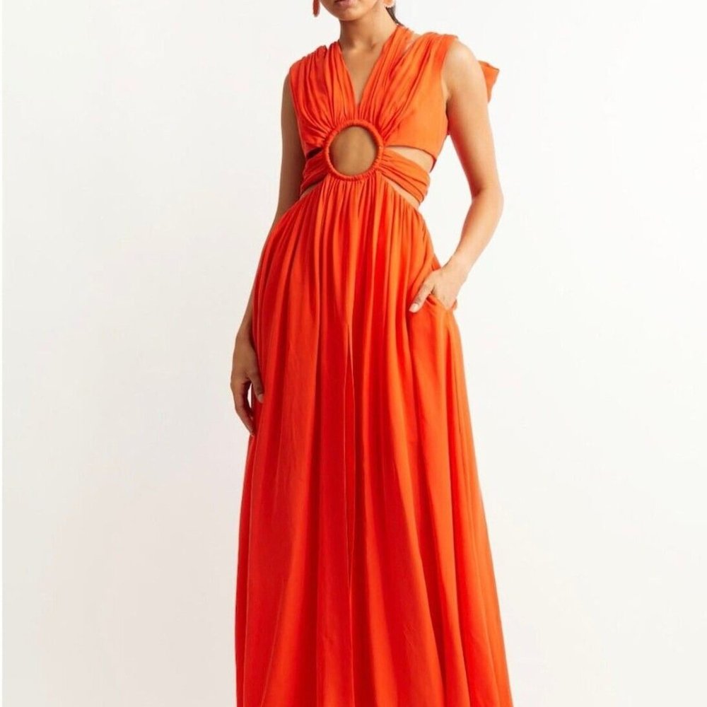 NEW Helen O’Connor Orange Solstice Gown / Size US2